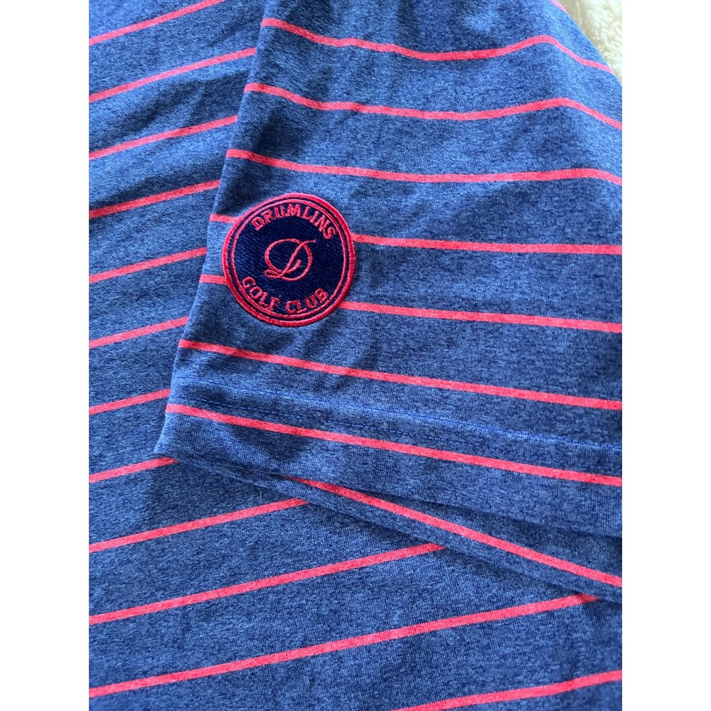 Don Ross Blue w/Red Stripes shirt L - Picture 2 of 4